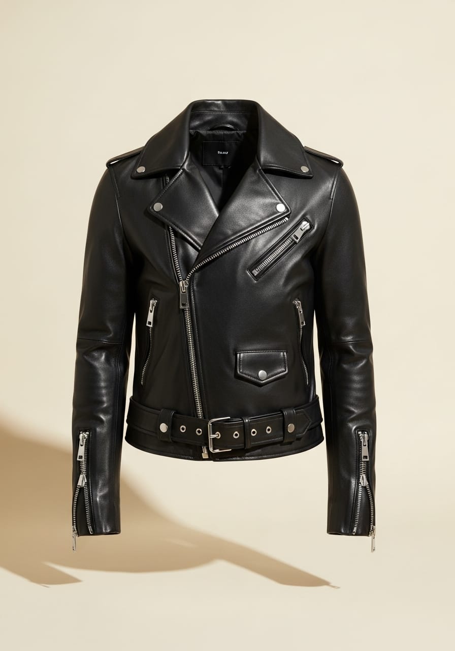 Leather Biker Jacket
