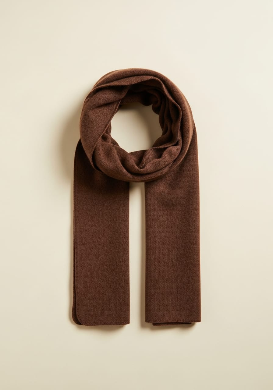 Check Cashmere Scarf