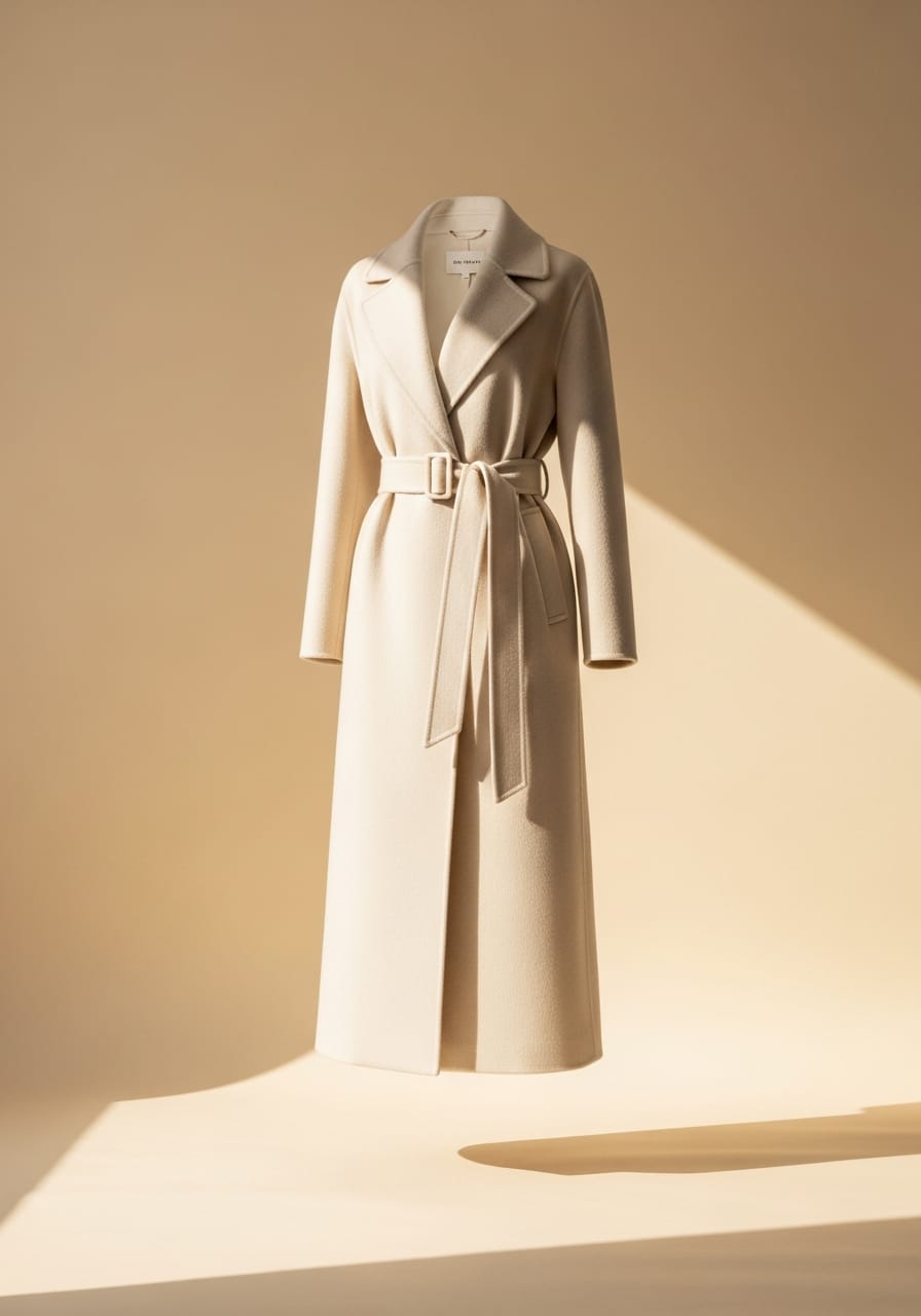 Cashmere Wrap Coat